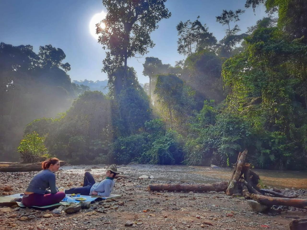 Eco Trekking Lodge, Bar & Jungle Tour'S Bukit Lawang Exteriör bild